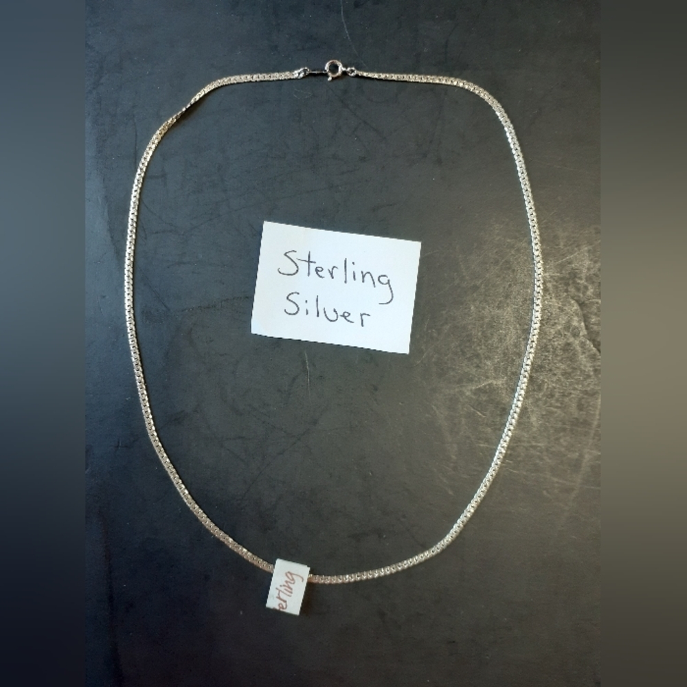 Vintage Sterling Silver Chain 925